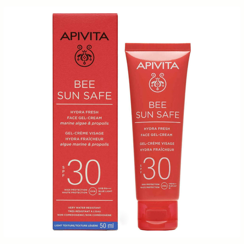 apivita-bee-sun-safe-hydra-adiavroho-adiliako-gel-prosopou-spf30-50ml